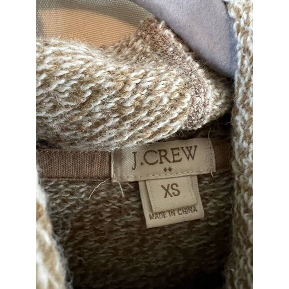 J. Crew Tan Turtleneck Sweater W/Pocket Size XS - Picture 5 of 5